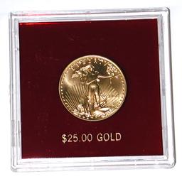 2006 1/2 OUNCE UNCIRCULATED $25 GOLD EAGLE