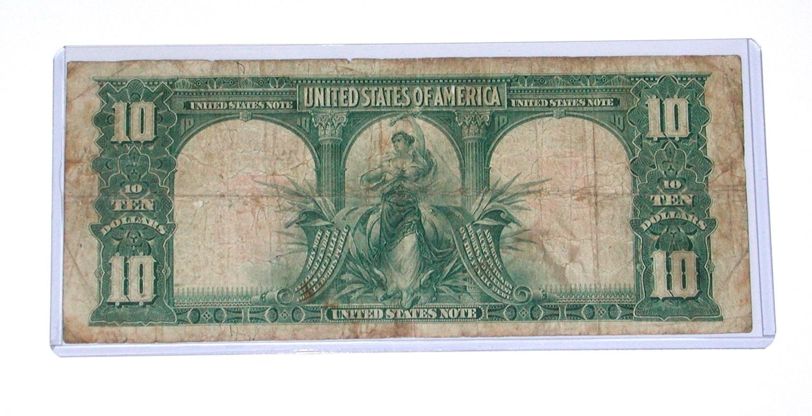 1901 $10 BISON NOTE