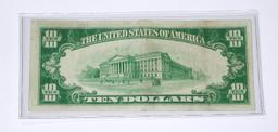 1928 $10 GOLD CERTIFICATE
