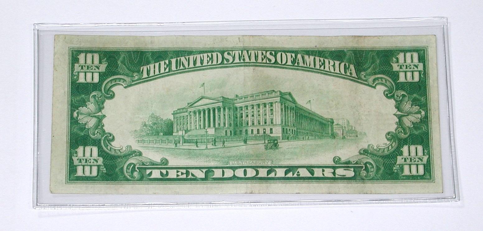 1928 $10 GOLD CERTIFICATE