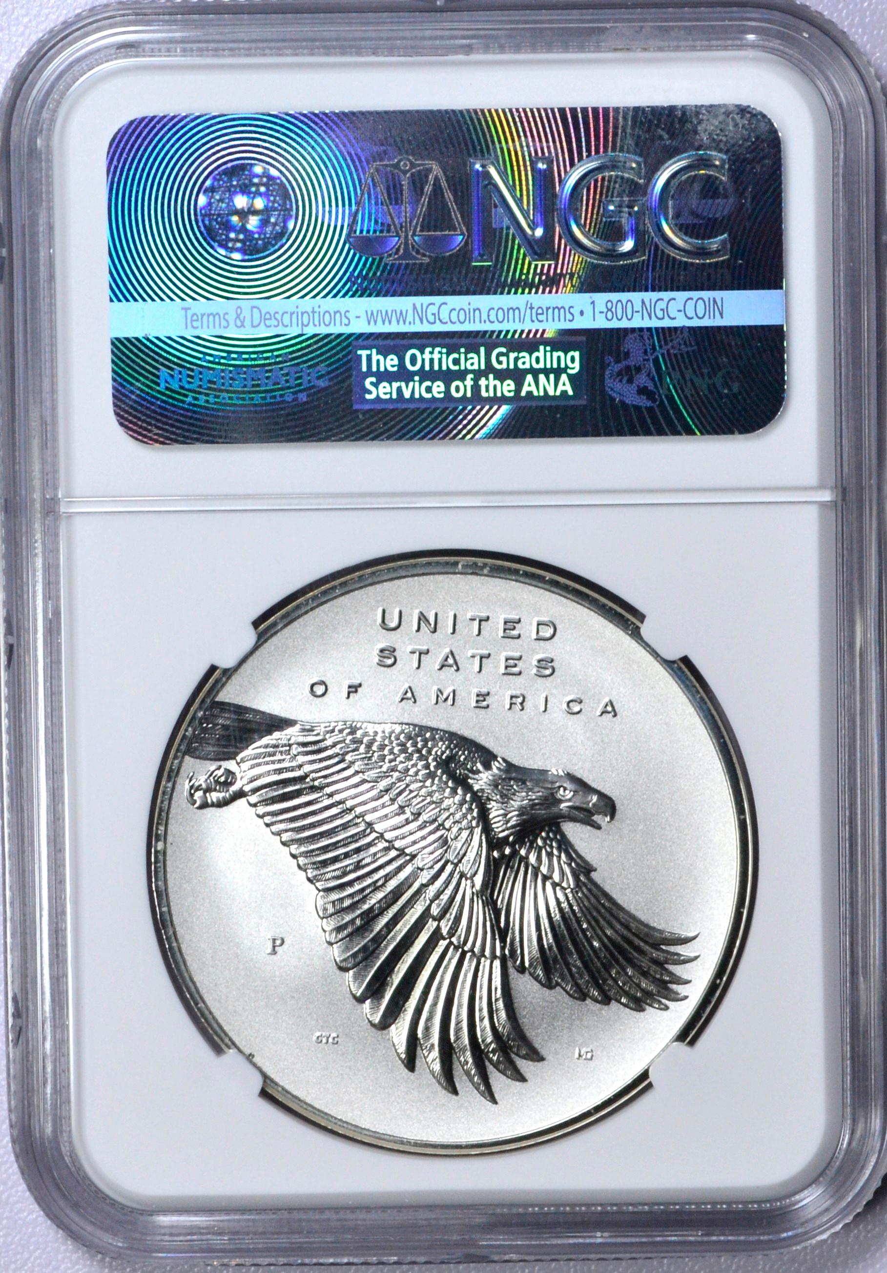 2017-P AMERICAN LIBERTY MEDAL - NGC PF69 REVERSE PROOF