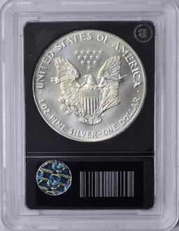 1993 UNCIRCULATED SILVER EAGLE in HOLDER