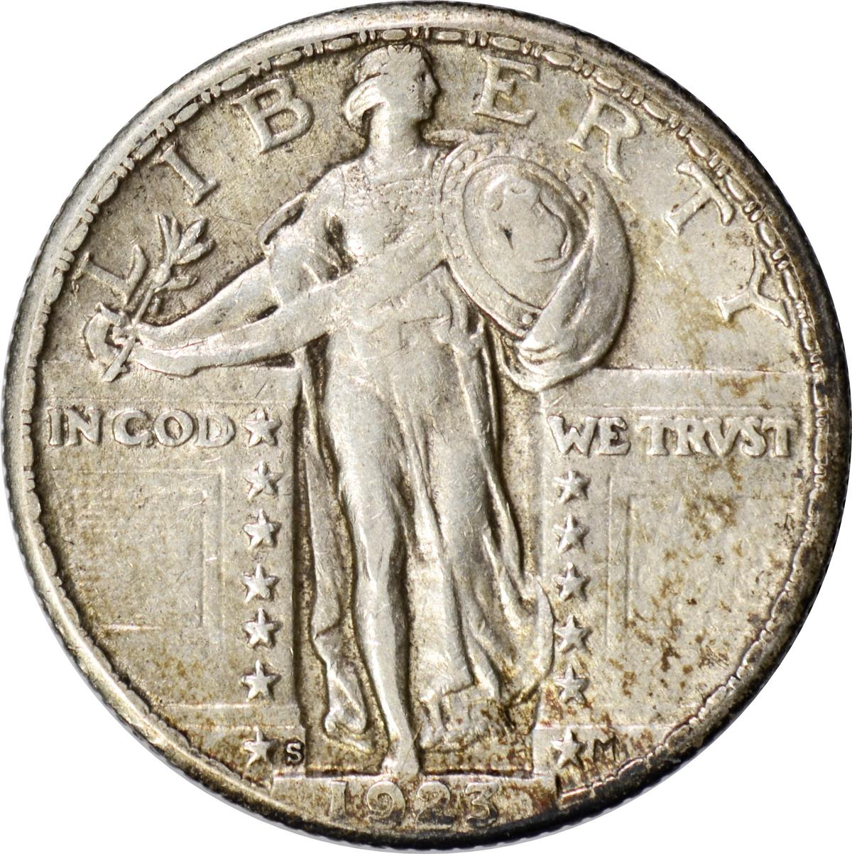 1923-S STANDING LIBERTY QUARTER