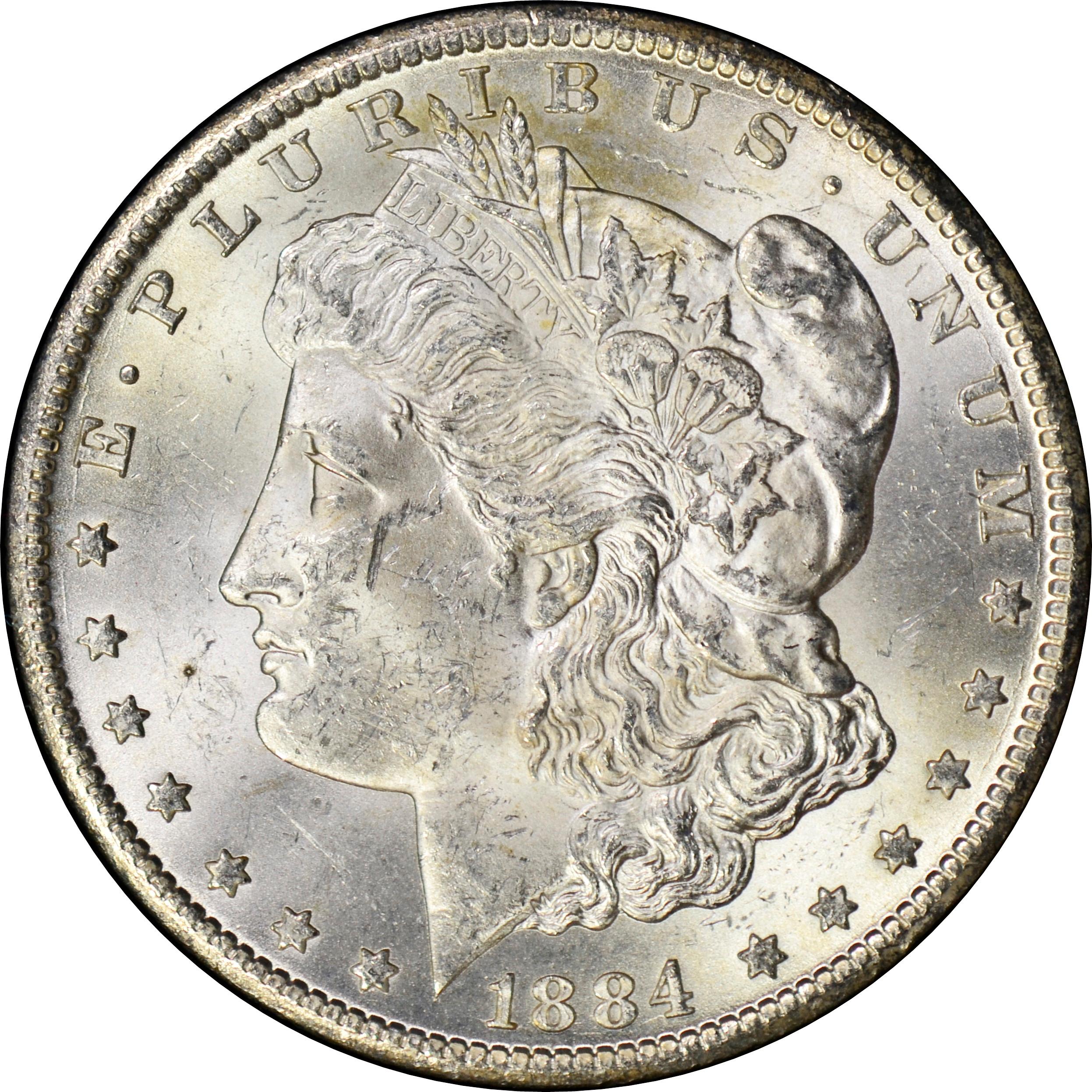 1884-CC GSA MORGAN DOLLAR in BOX