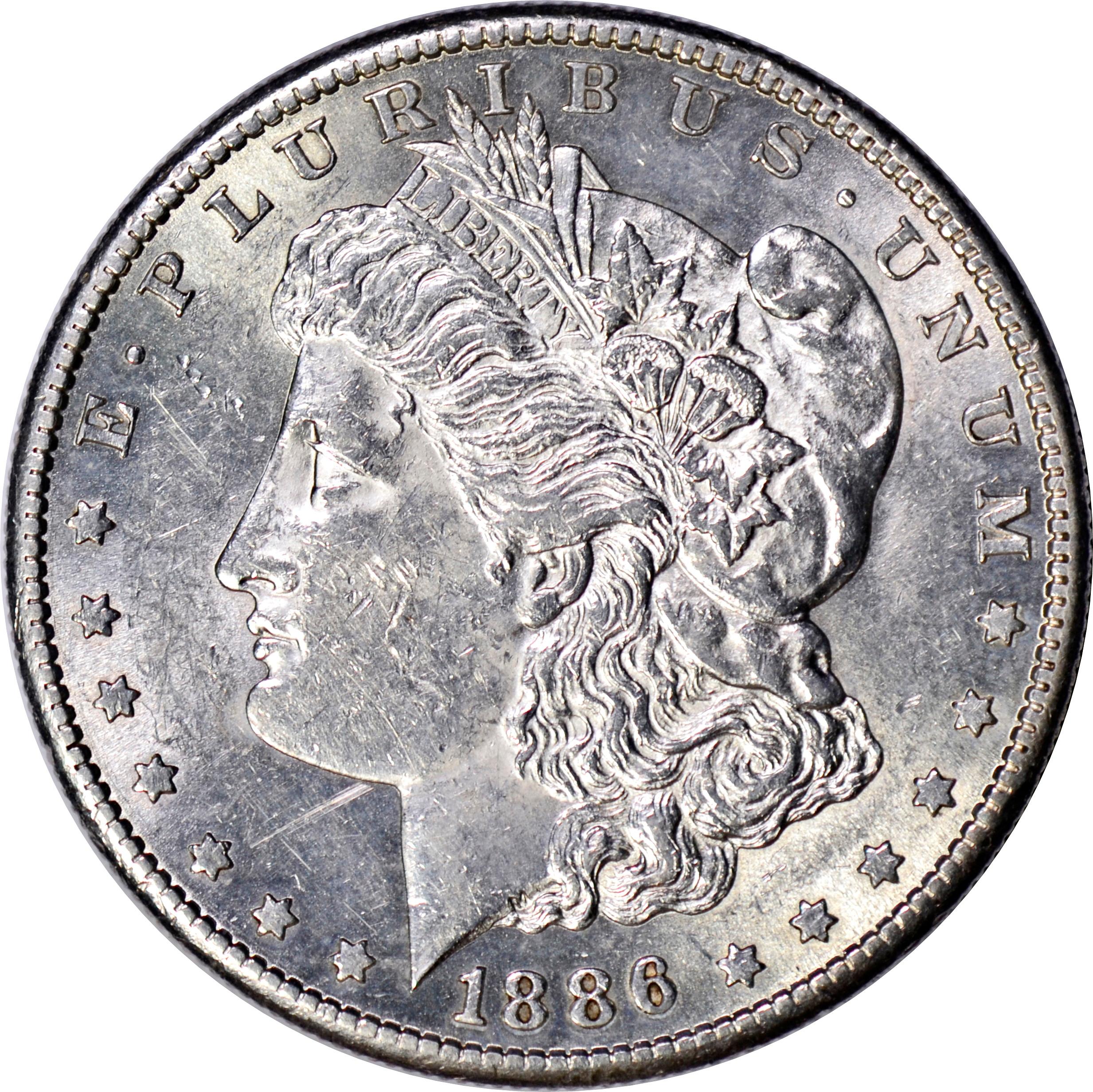 1886-S MORGAN DOLLAR