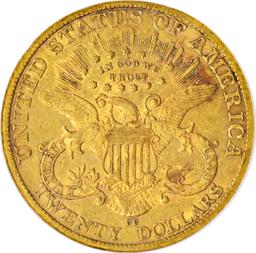 1883-CC LIBERTY $20 GOLD PIECE - NGC XF40 - CAC