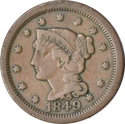 1849 LARGE CENT