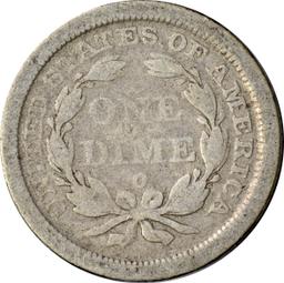 1842-O SEATED LIBERTY DIME