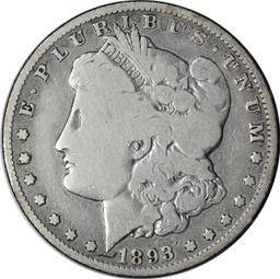 1893-O MORGAN DOLLAR