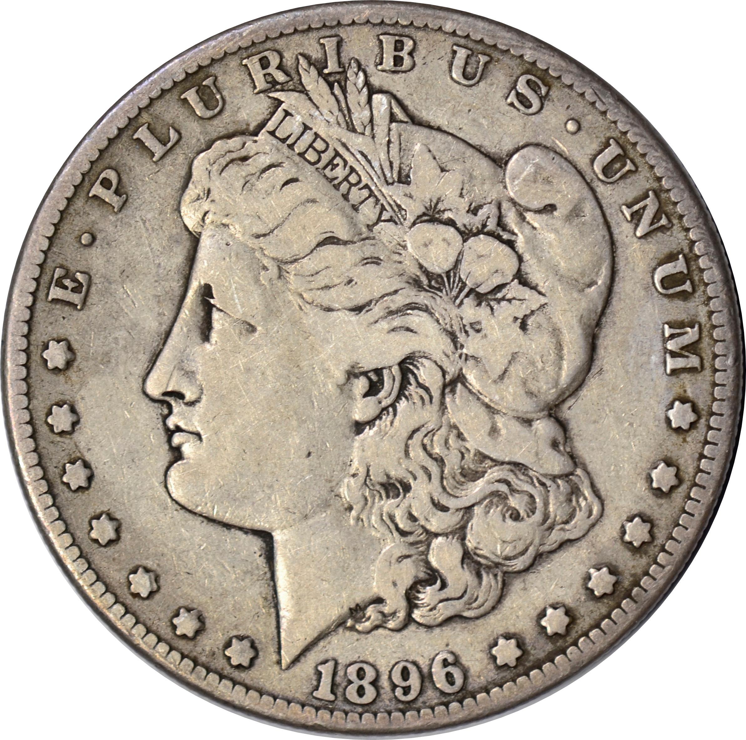 1896-S MORGAN DOLLAR