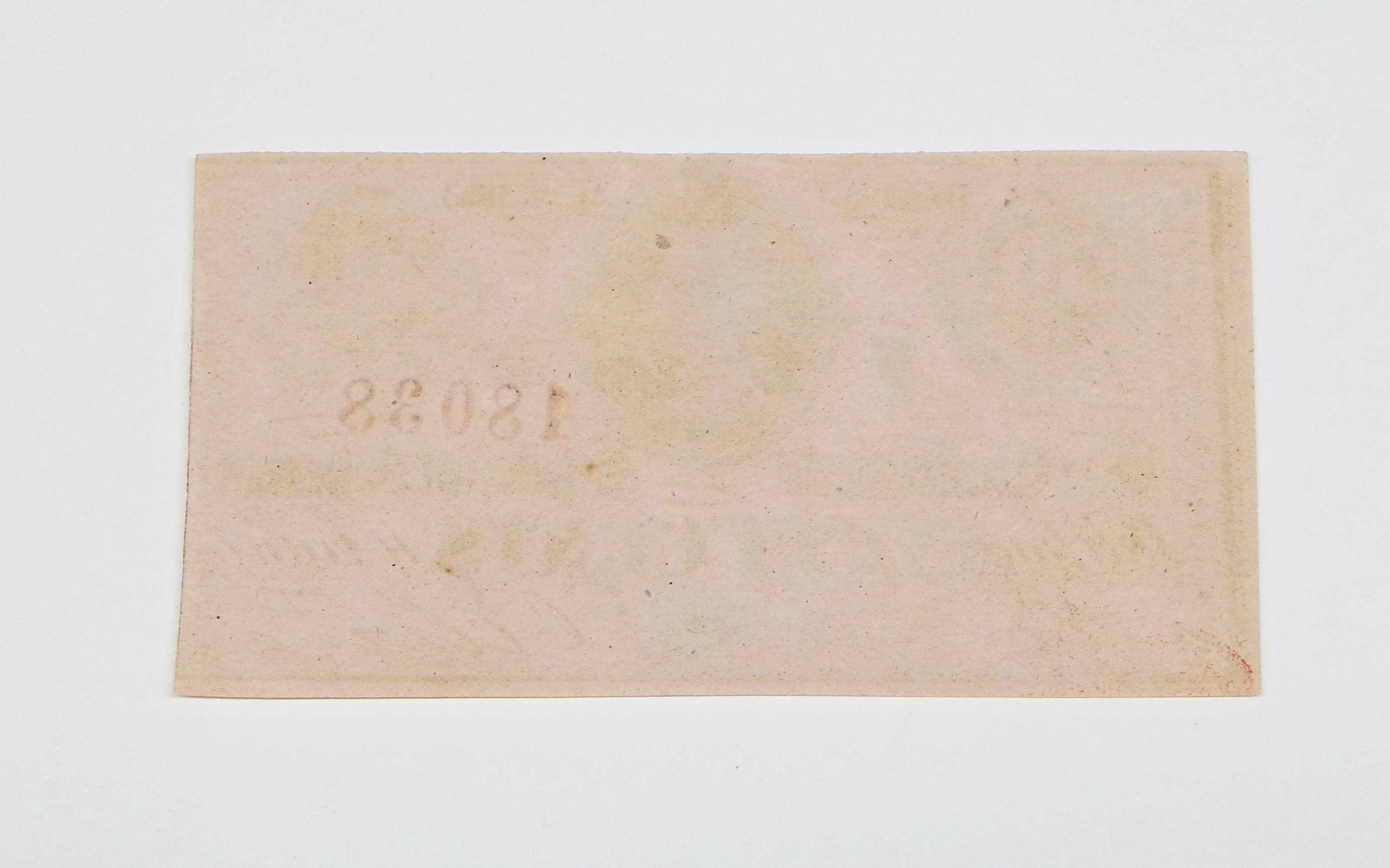 CONFEDERATE 50 CENT NOTE - MARCH 23, 1863, SECOND SERIES