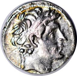 ANCIENT - SELEUCID EMPIRE - ANTIOCHUS VII SILVER DRACHMA - 138-124 BC - ANTIOCH MINT - RARE