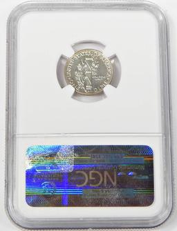 1941 PROOF MERCURY DIME - NGC PF66