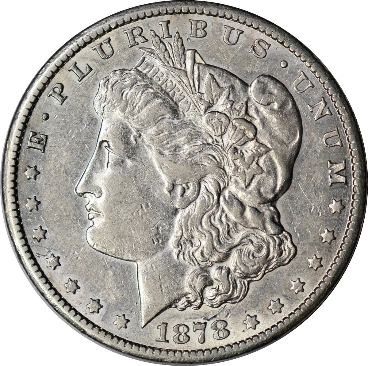 1878-CC MORGAN DOLLAR - XF