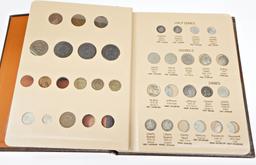 DANSCO 7070 TYPE ALBUM with SLEEVE CONTAINING 44 COINS