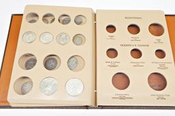 DANSCO 7070 TYPE ALBUM with SLEEVE CONTAINING 44 COINS