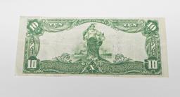 1902 $10 NATIONAL CURRENCY - NATIONAL BANK and TRUST COMPANY, MOUNT VERNON, INDIANA