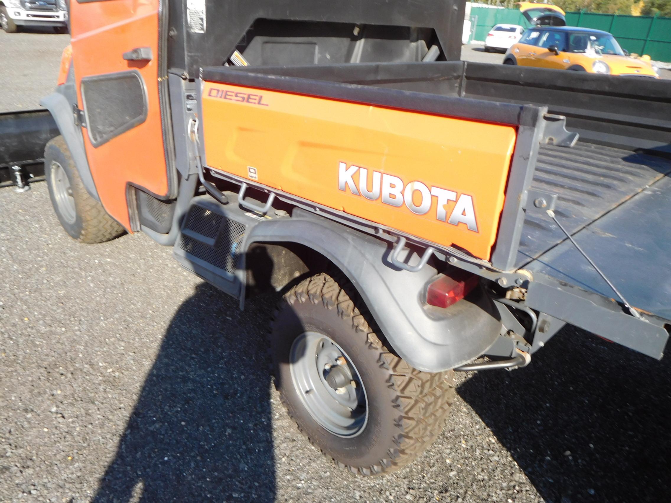 2015 Kubota RTV 900 4x4 diesel w/plow