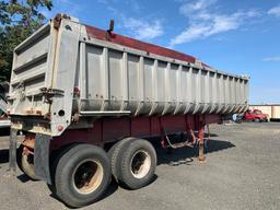 1970 Fruehauf demo dump trailer