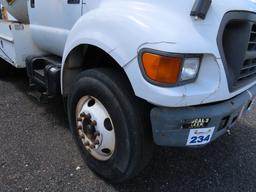 2001 F-750 Sewer Rodder Truck