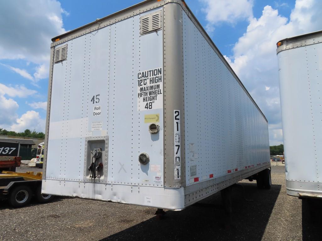 Wabash 40’ Dry Van Trailer