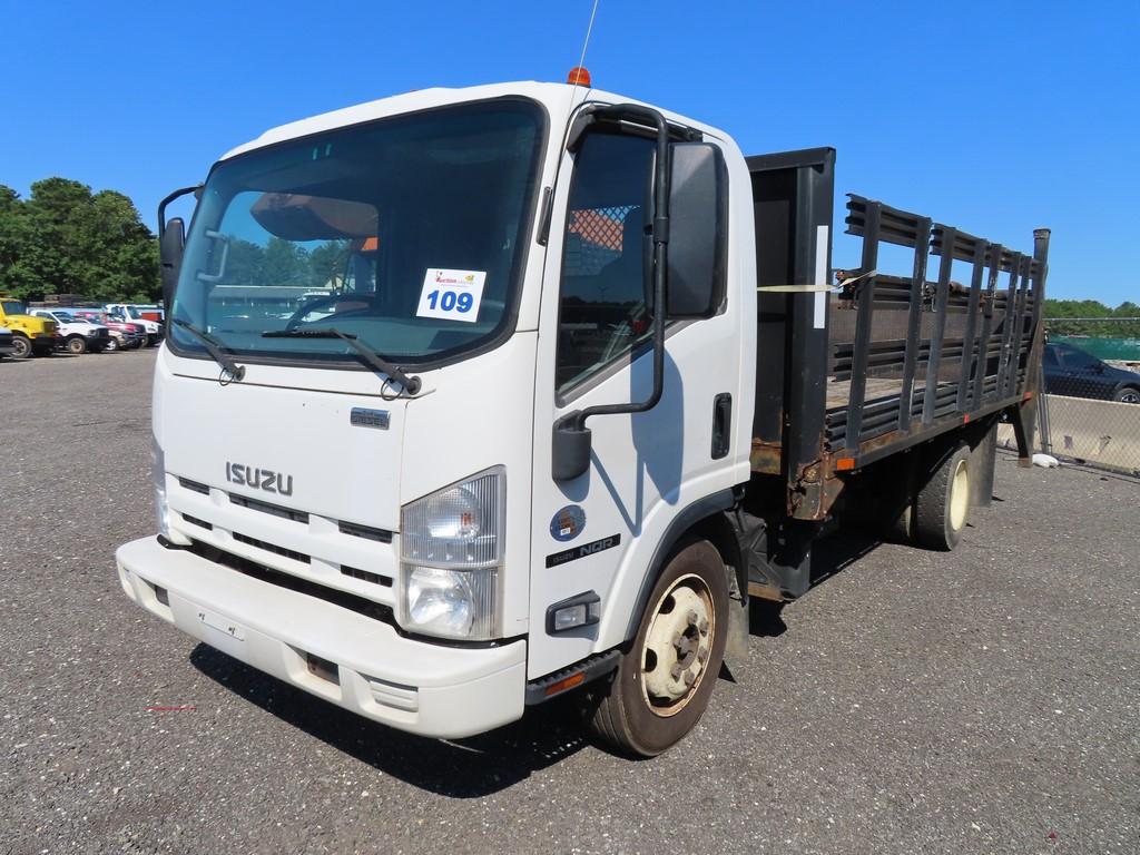 2013 Isuzu NQR Rack Truck w/ Lift Gate