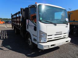 2013 Isuzu NQR Rack Truck w/ Lift Gate