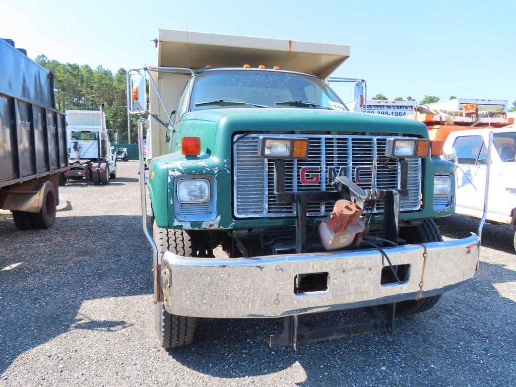 GMC Topkick Single Axle Dump w/ Plow