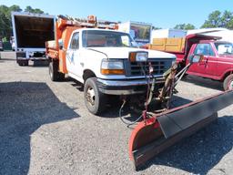 1997 Ford F-350 Mason Dump w/ Plow