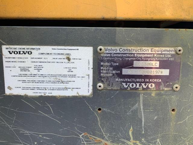 Volvo EC330BLC Excavator (FARMINGDALE NJ)