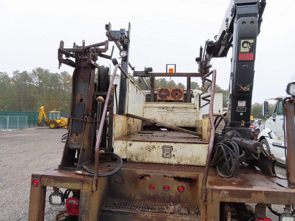 2006 International 7300 Service Truck w/ Hiab Crane