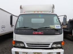 2001 GMC W3500 Box Truck