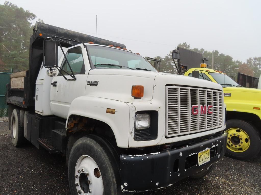 1991 GMC Kodiak Single Axle Dump