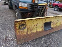 1995 Ford F-350 Mason Dump w/ Plow