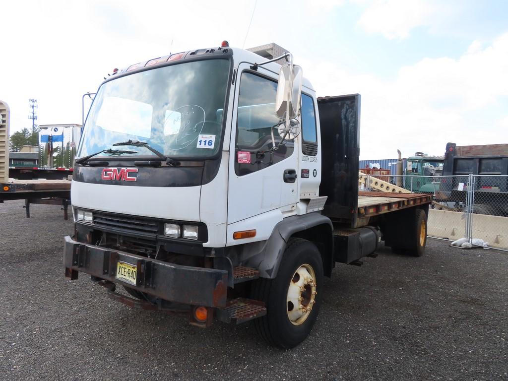 2002 GMC T7500 Flat Bed