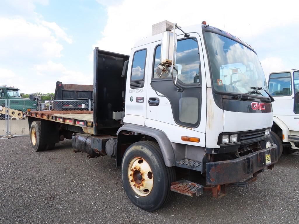 2002 GMC T7500 Flat Bed