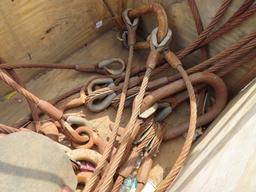 Lot of Cable Slings and Shackles