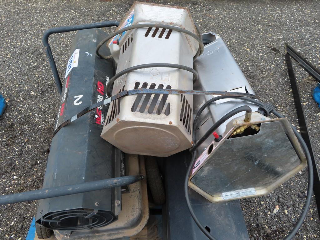 Lot of 4 Heaters