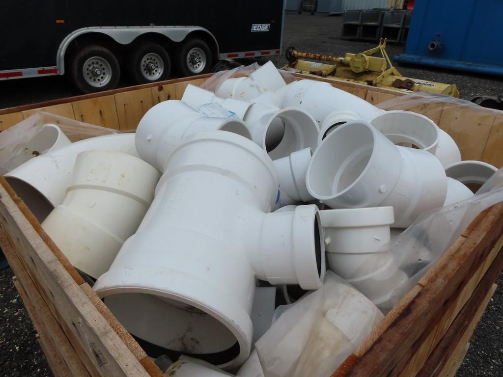 Assorted lot of PVC Pipe Joint Fittings