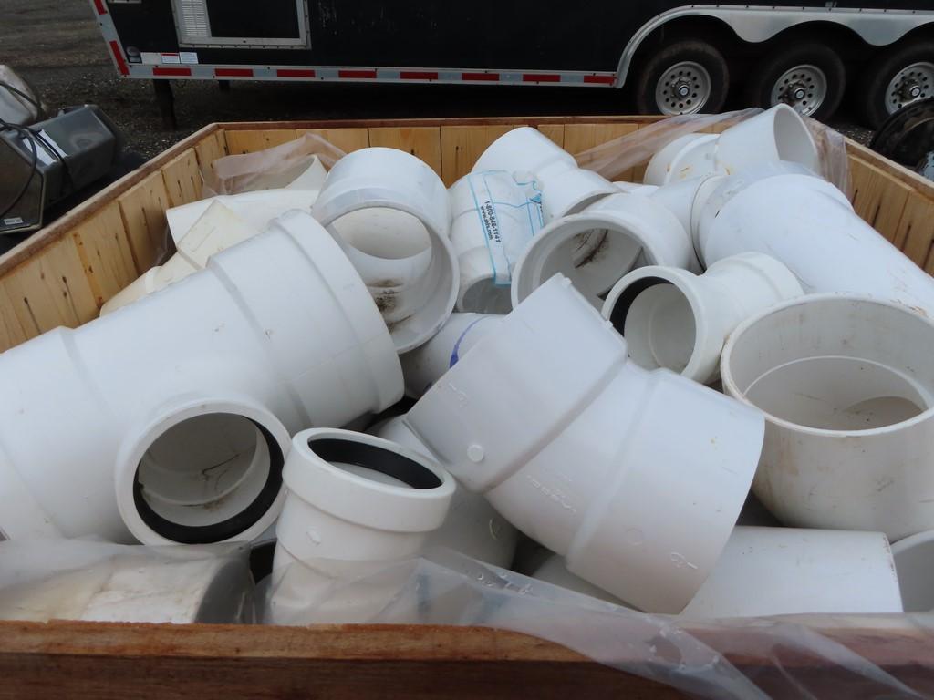 Assorted lot of PVC Pipe Joint Fittings