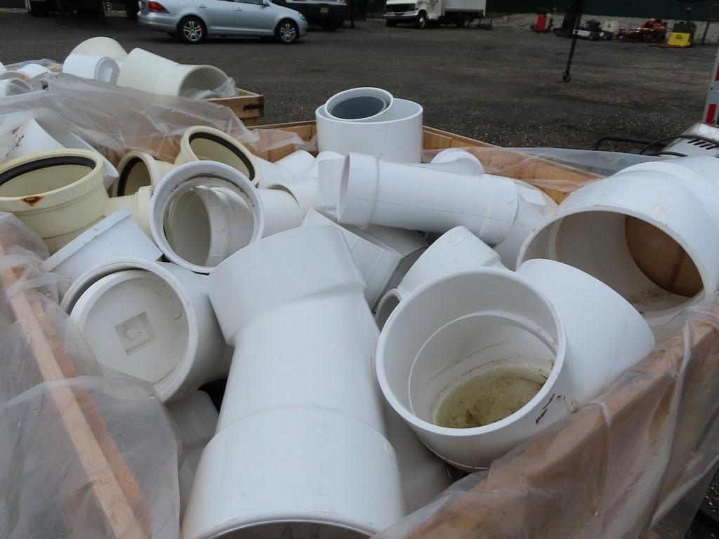 Assorted lot of PVC Pipe Joint Fittings