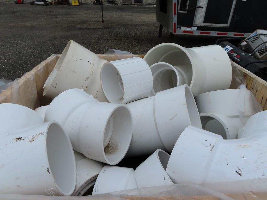 Assorted lot of PVC Pipe Joint Fittings