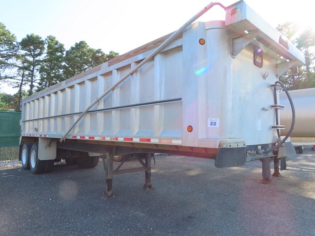 2001 J&J 32901 Demo Dump Trailer