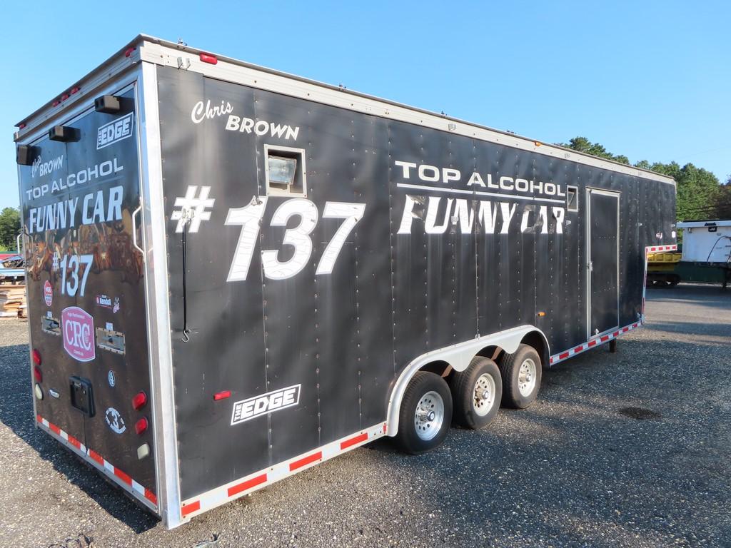 2001 Haulmark racecar trailer