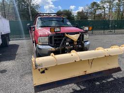 2002 Ford F-250 Crew Cab Utility Truck w/ Plow Diesel