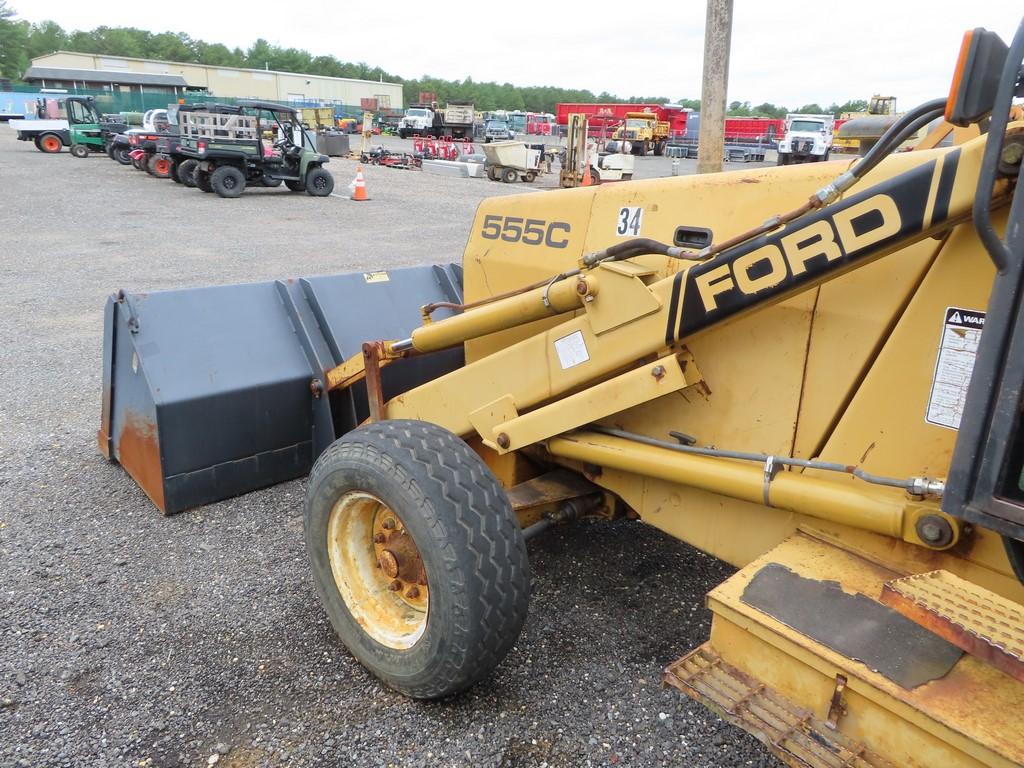 Ford 555C Backhoe (Extendahoe)