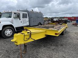 Tandem Equipment Tag Trailer 22’