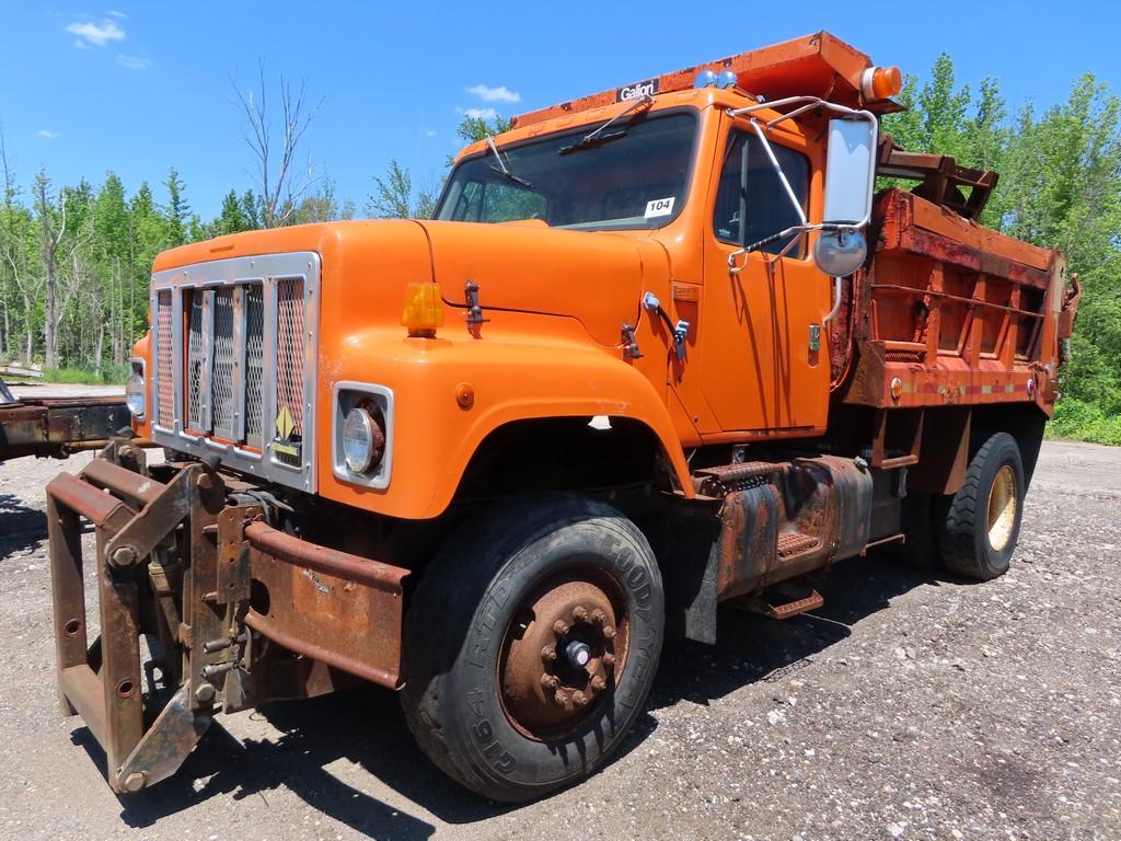 1999 International 2554 Single Axle Dump