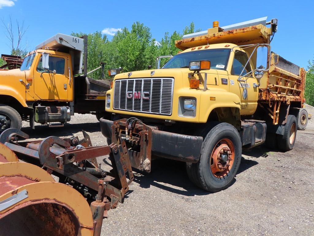 2000 GMC C8500 Single Axle Dump