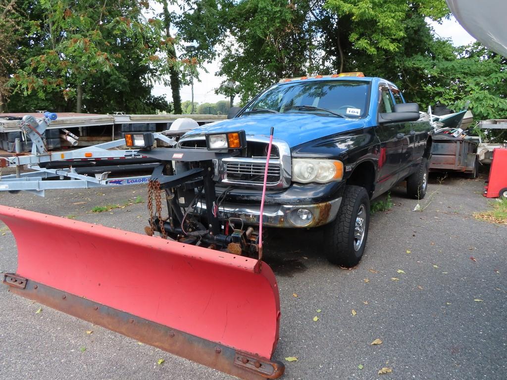 2003 Dodge Ram 2500 4x4 W/ Plow